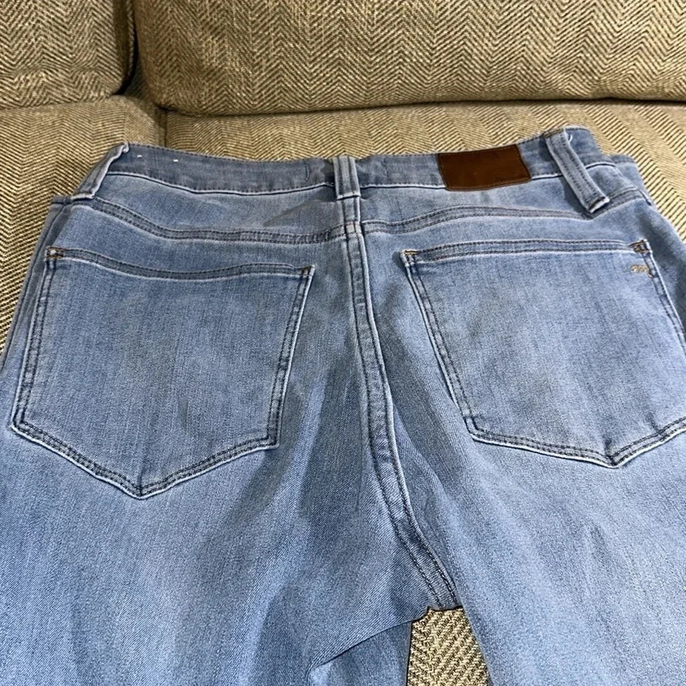MADEWELL CURVY ROADTRIPPER JEGGINGS SIZE 27 LIGHT COLORED - Picture 2 of 11
